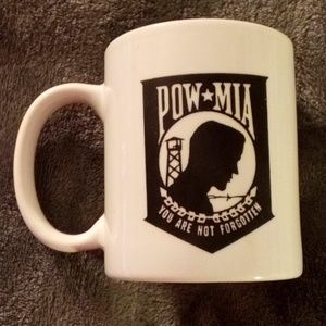 NEW POW *MIA YOU ARE NOT FORGOTTEN MUG FOR VETERANS